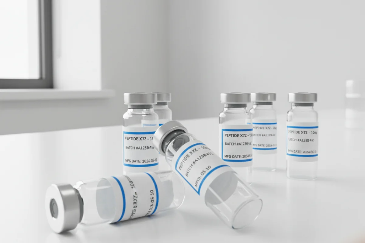 Research peptide vials for sale